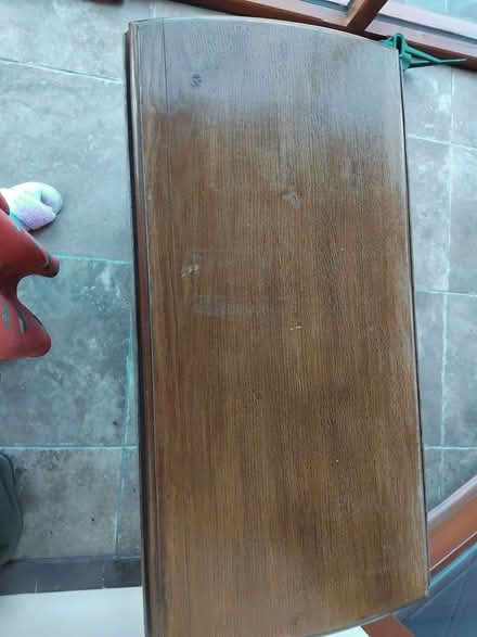 Photo of free Dropleaf vintage wooden table (Bishop's Castle SY9) #2