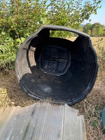 Photo of free Compost bins - 2 plastic dalek-shape lidded bins (Cotleigh EX14) #2