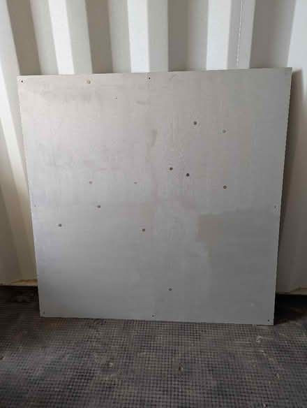 Photo of free Silver Painted 1m2 Metal Noticeboard (Pennington SO41) #1