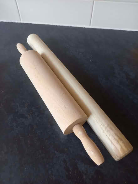Photo of free 2 wooden rolling pins (Upton CH2) #1