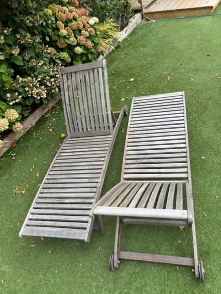 Photo of free Wooden sun loungers (Fairhaven FY8) #1