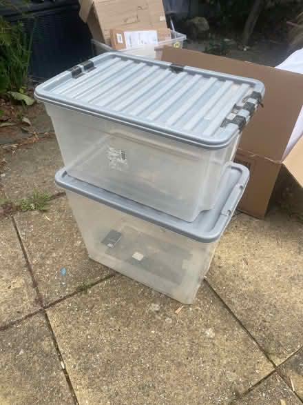 Photo of free Plastic boxes (Whitstable, CT5) #1