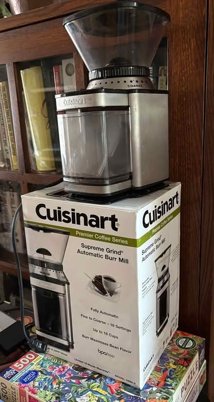 Photo of free Burr type coffee grinder (Fourth plain and 86th ave) #1
