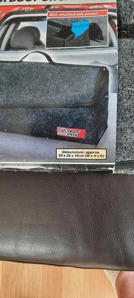 Photo of free Car Boot Organiser. Never been used (New Milton) #2