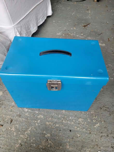 Photo of free Metal filing box, no key (Wollaton NG9) #1