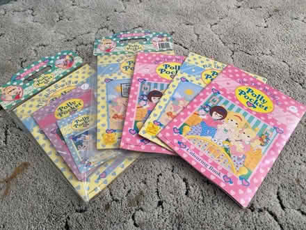 Photo of free Polly Pocket colouring books x5 (Eastbourne BN21) #1