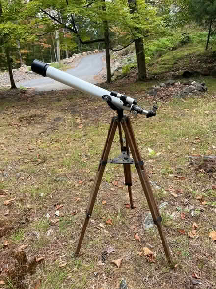Photo of free Old school astronomical telescope (Lake George, NY) #1