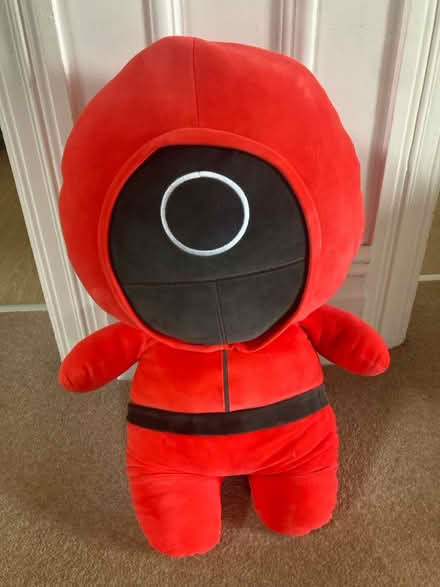 Photo of free Giant red Squid Game plush (Waterloo) #1