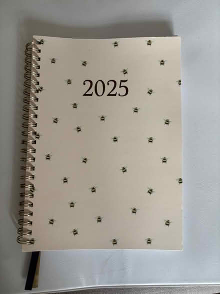 Photo of free Brad New - 2025 Diary - A5 size - week A page (Lemsford AL8) #1