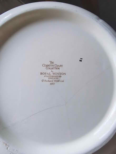 Photo of free Staffordshire pottery bowl. (Fairfield Park) #3