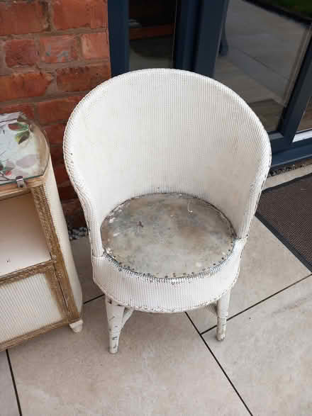 Photo of free Bed side table and chair (CH63) #3