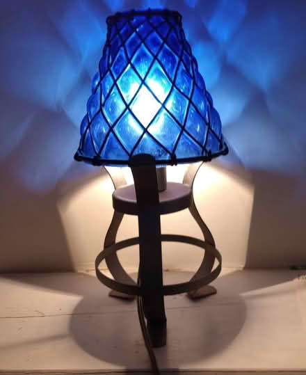 Photo of free Blue Lamp (Roslyn) #2