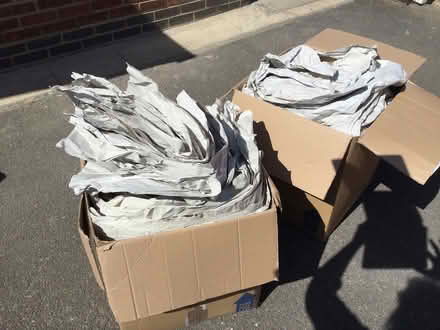Photo of free Moving Boxes & Paper (Climping BN17) #1