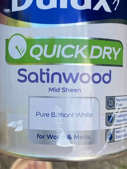 Photo of free Satin wood interior paint (West Malling ME19 6) #1