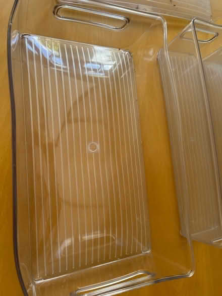 Photo of free 5 Perspex storage containers (Barkham RG41) #3