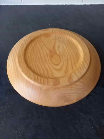 Photo of free Hand turned Ash wood plate (Upton CH2) #2