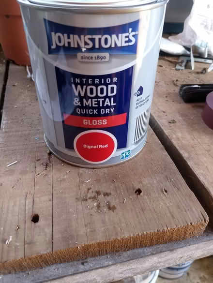Photo of free Red gloss paint New unopened (Barry) #1