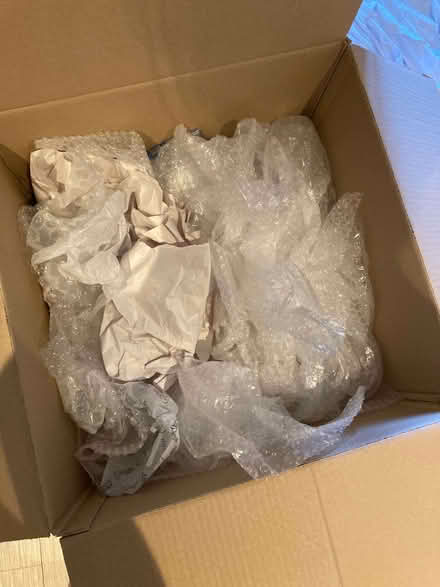 Photo of free Large cardboard box with bubble wrap/packing paper (Southgate N11) #2