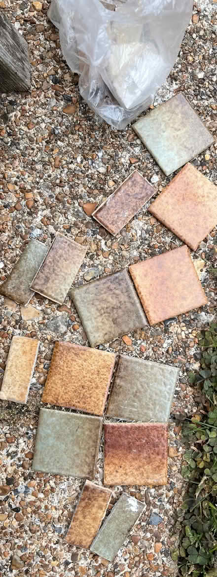 Photo of free Tiny tiles only six and off cuts (Eastbourne BN21) #1