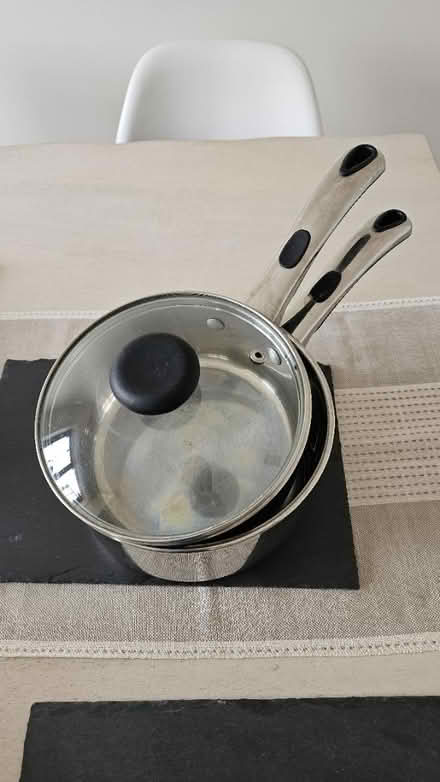 Photo of free 2 saucepans (Tirril) #1