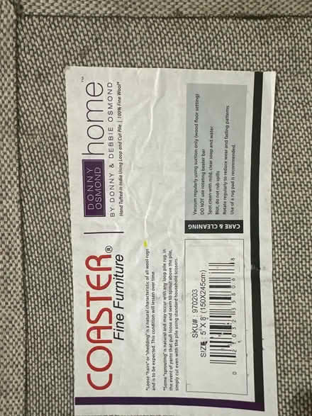 Photo of free Rug 5x8 (Los Gatos 95032) #2
