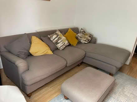 Photo of free L shaped Grey sofa (Peckham, SE15) #2