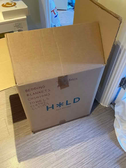 Photo of free Large cardboard box with bubble wrap/packing paper (Southgate N11) #3