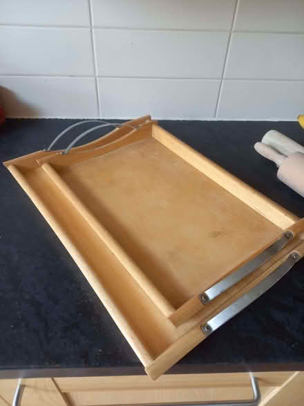 Photo of free 2 wooden trays (Upton CH2) #1