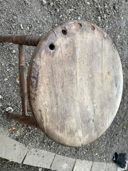 Photo of free Old wooden spindle legged chair (Northaw EN6) #2