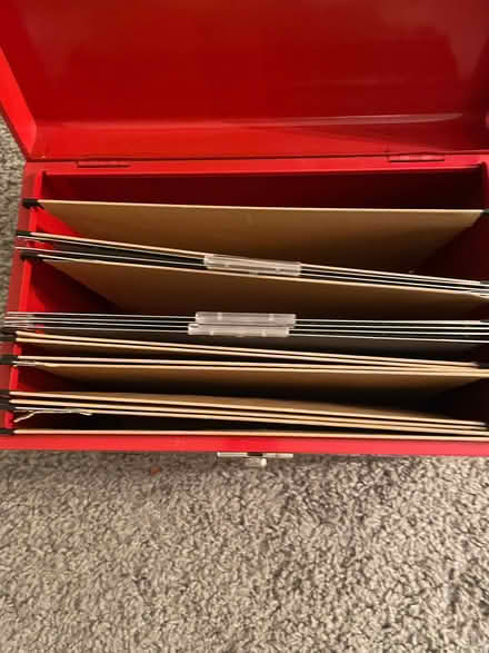 Photo of free Metal filing box (Foxholes SG13) #2