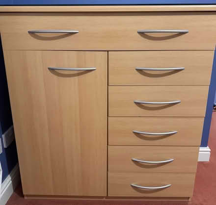 Photo of free Wooden unit with separate glass top (Fallowfield Ward SG19) #1