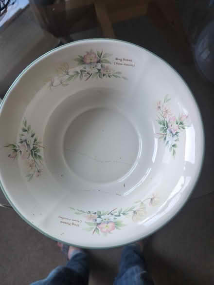 Photo of free Staffordshire pottery bowl. (Fairfield Park) #2