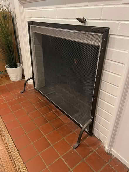 Photo of free 1 fireplace screen, 1 cover (Tenleytown) #1