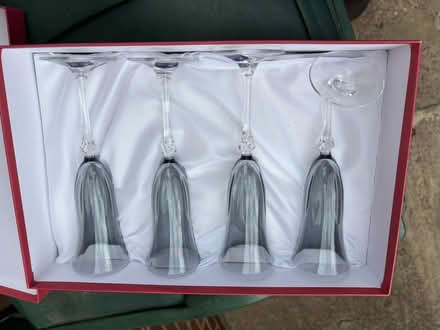 Photo of free 4 Lead Crystal Champagne Glasses (Wath S63) #1