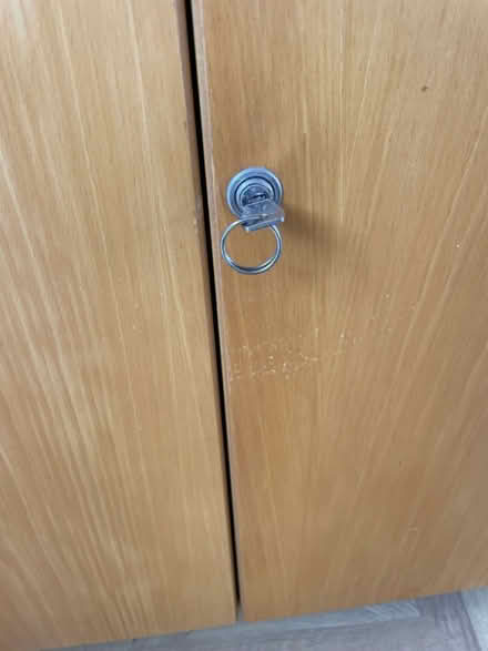 Photo of free Cupboard with lock and shelves (Whitecross HR4) #4