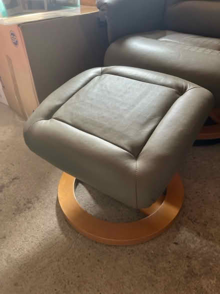 Photo of free Easy chair and foot stool (Ceres KY15) #2