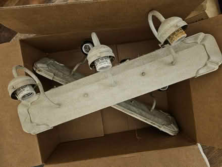 Photo of free 2 Identical vanity 3-light pair (Boca Raton West) #1