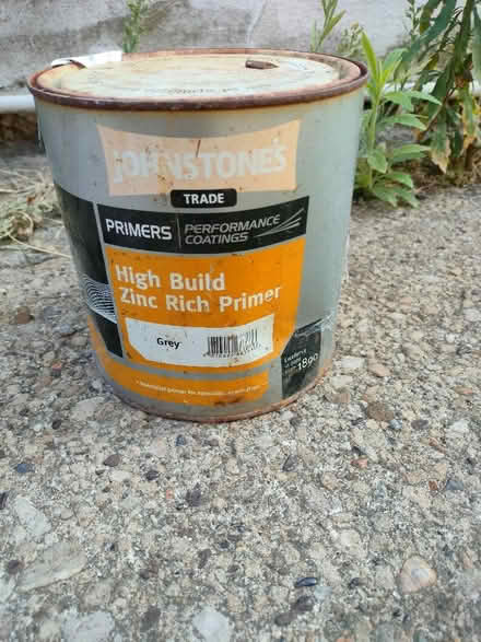 Photo of free 2.5l zinc primer paint (Cowley OX4) #1