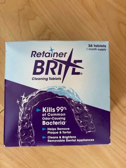 Photo of free Retainer cleaning tablets (Chessington KT9) #1