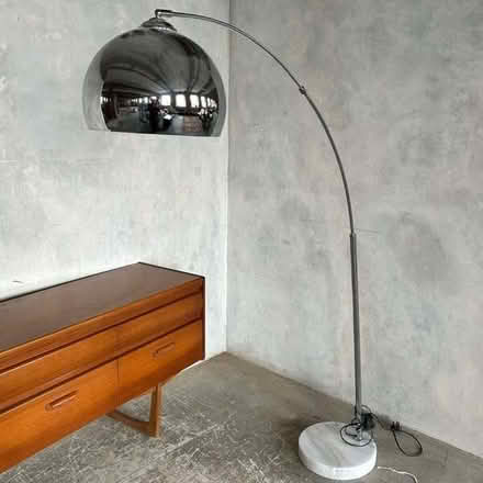 Photo of free very large chrome floor lamp (Moor Allerton LS17) #1