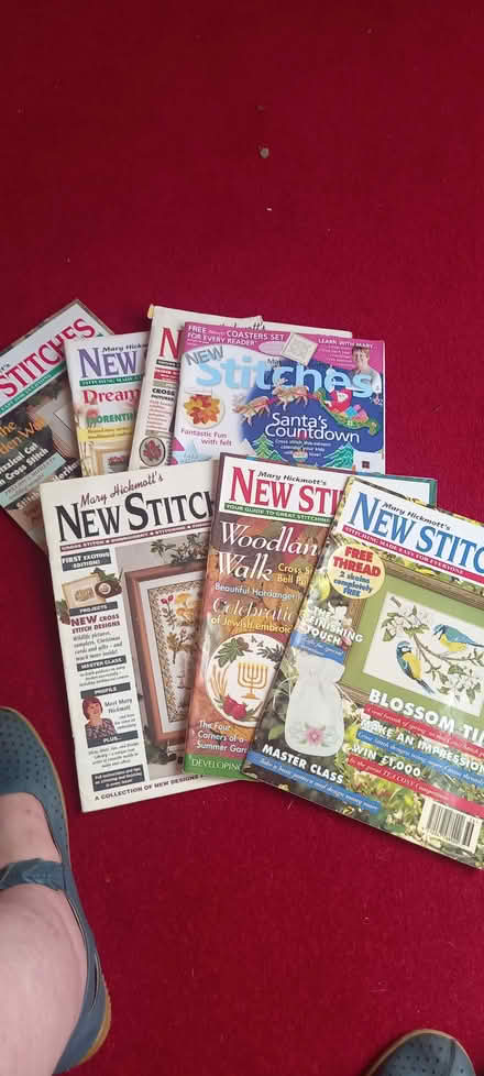 Photo of free Collection of 'New Stitches'magazines (Goldington MK41) #1
