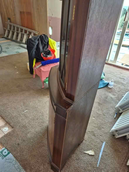 Photo of free Mahogany Corner Cabinet (Penrith CA11) #1