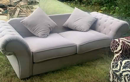 Photo of free 2 matching sofas (Lusk area, just off M1.) #1