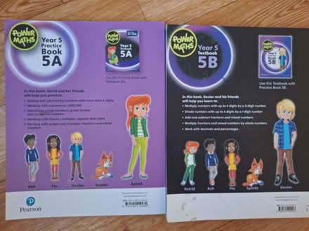 Photo of free Year 5 maths books - 1 exercise book and 1 text book (Newport Pagnell MK16) #1