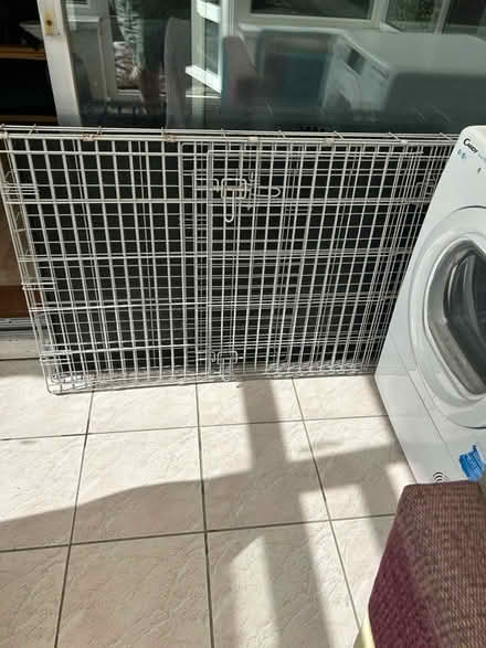 Photo of free Extra large dog crate. Originally from Pets. Ok condition (Heath Charnock PR6) #1