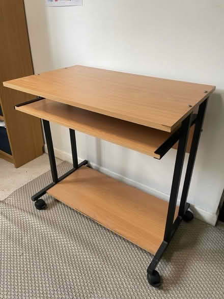 Photo of free Office desk and chair (Island Gardens E14) #1