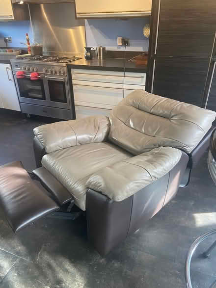 Photo of free Leather recliner (Greenhills East Kilbride) #3