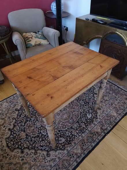 Photo of free Small pine table (Church Street NW8) #1