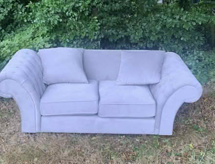 Photo of free 2 matching sofas (Lusk area, just off M1.) #2