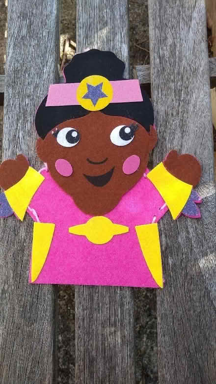 Photo of free Hand puppet female superhero (Risinghurst OX3) #1